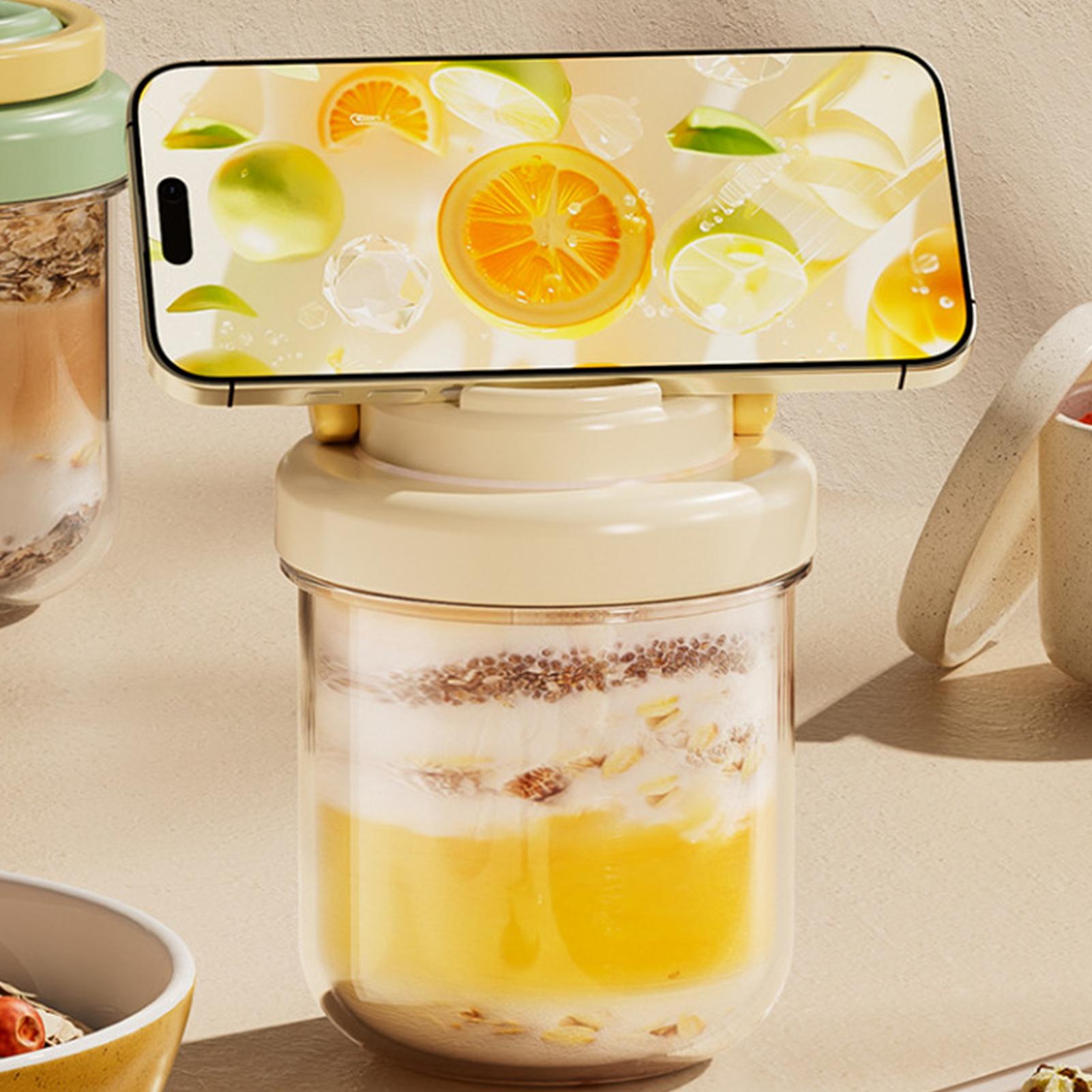 Airtight Cereal Jar - Glass Jar With Lid 400ml Airtight