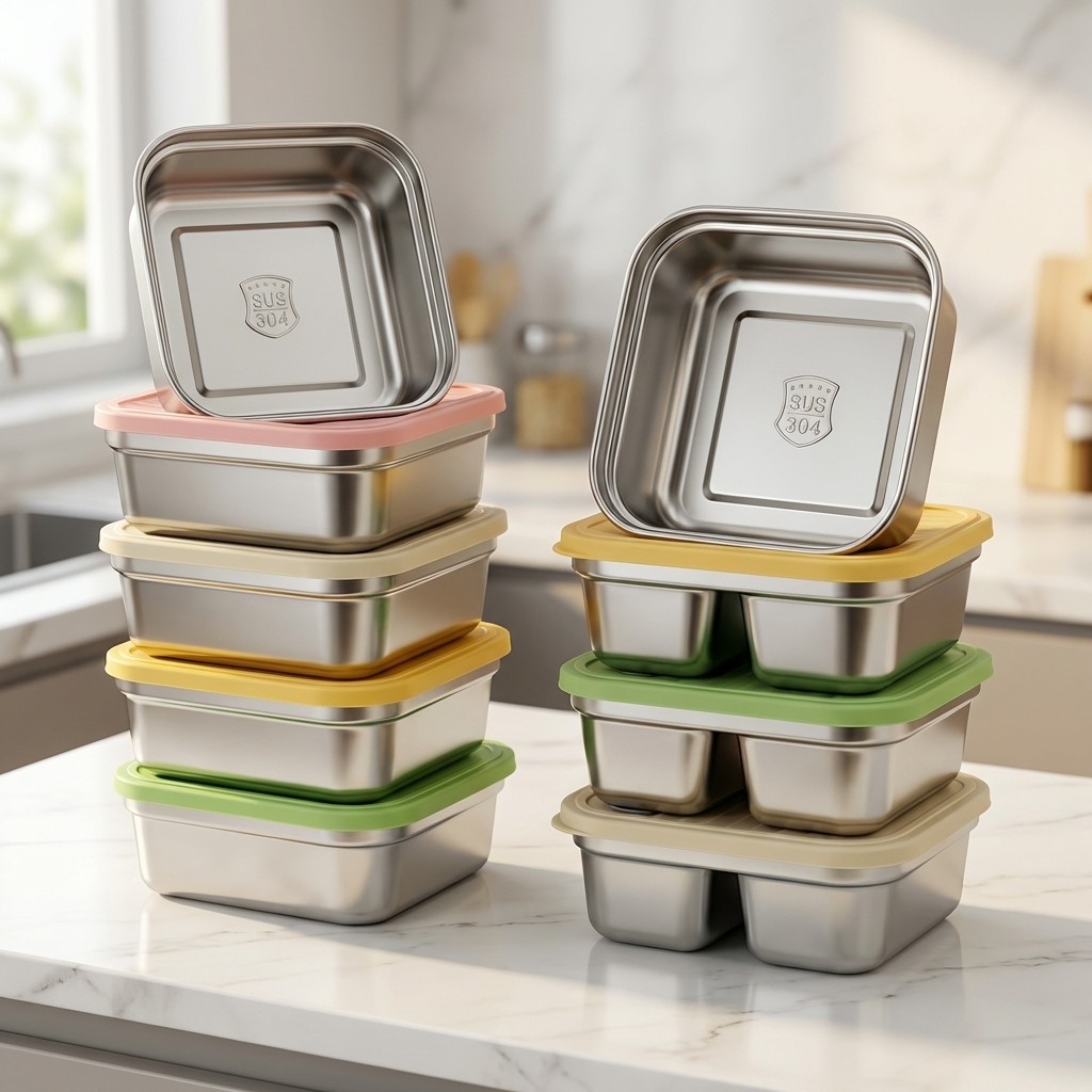 Food Storage Safety - Fruit Vegetable Storage Container Stackable Large