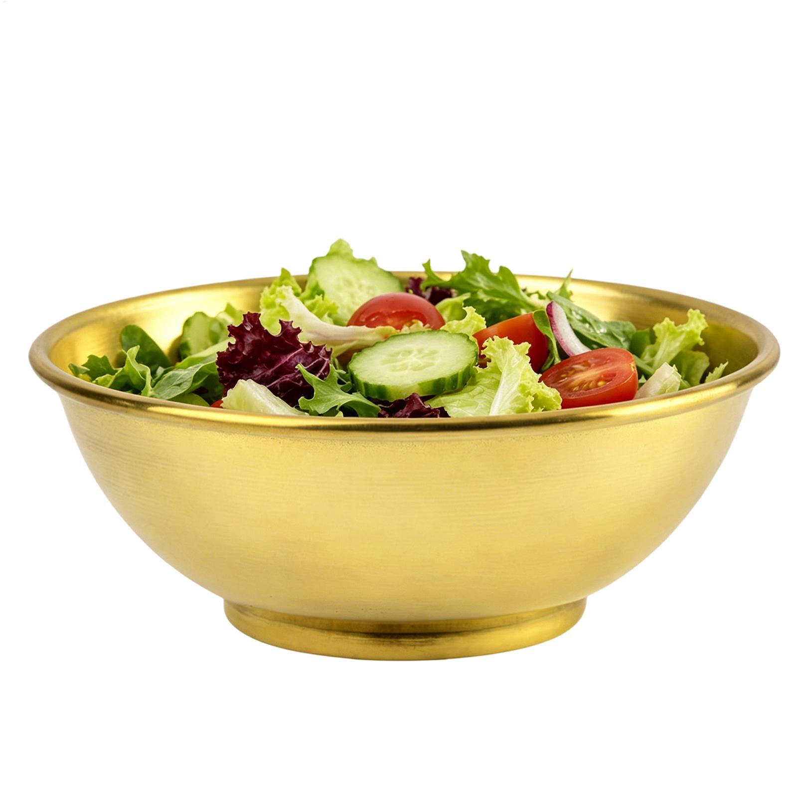 Food Storage Home - Copper Bowl Large Mixing Salad Storage