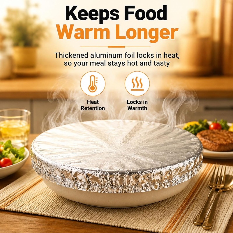 Food Storage Home - Aluminum Foil Insulation Covers Disposable Food