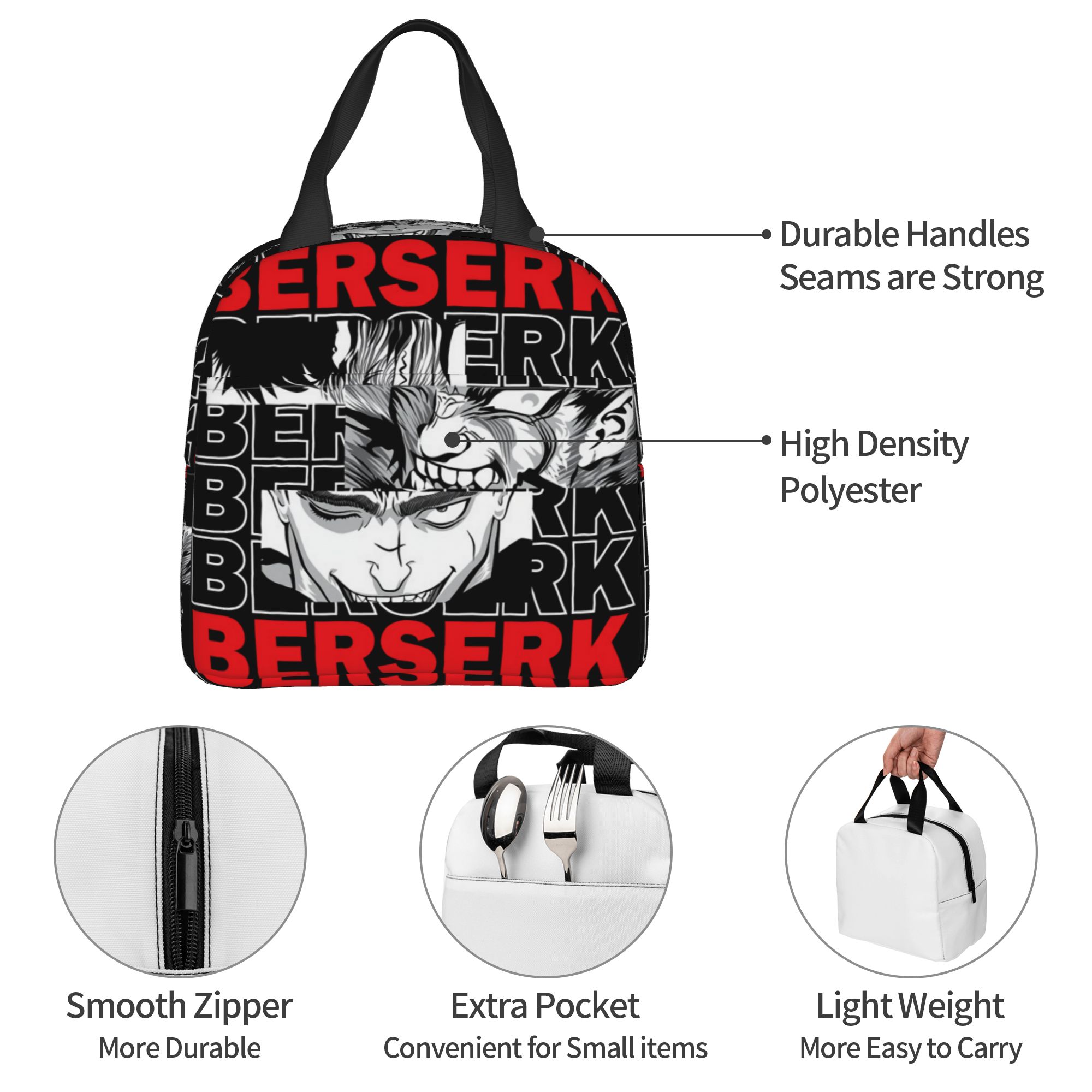 Food Storage Box Set - B-Berserks Thermal Insulated Lunch Bag Brand