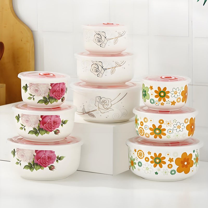 Food Storage Baby - Three-piece set, fine bone china lunch