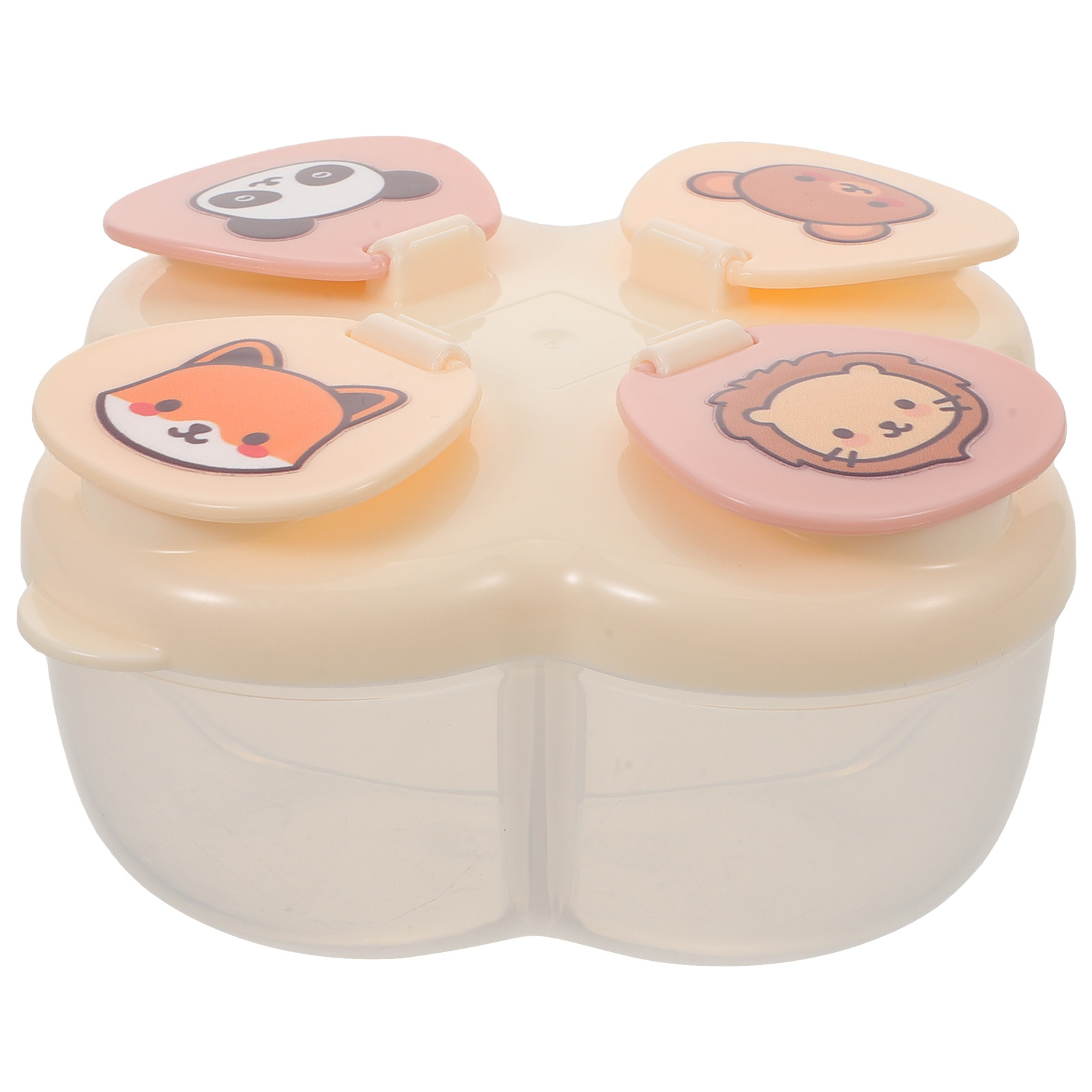Food Storage Baby - Portable Milk Powder Container With 4