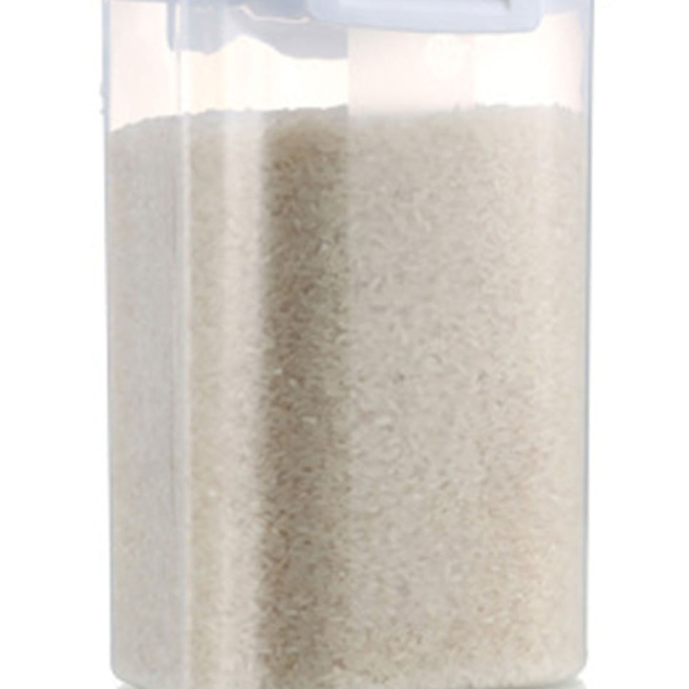 Airtight Cereal Jar - 2PCS Convenient pp Rice Storage Container
