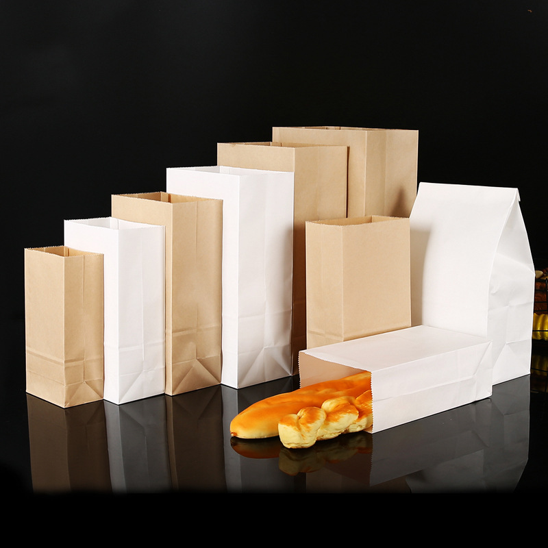 25/50pcs Brown Kraft Paper Bag - Food Storage Plants 评论和价格