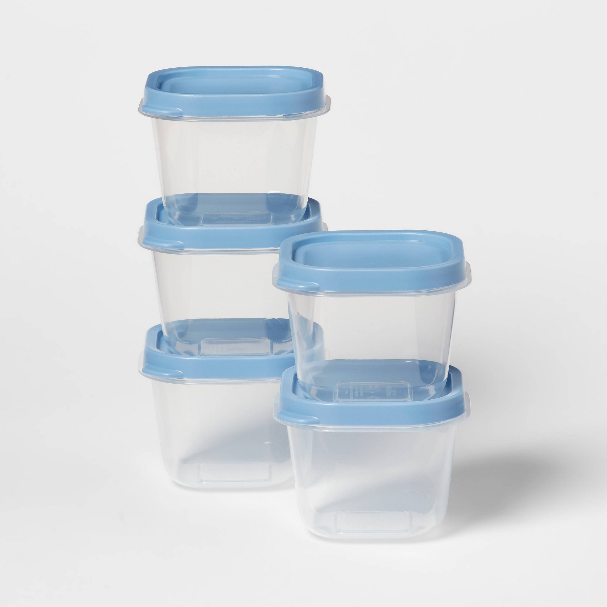 10pcs Blue Plastic Food Storag - Food Storage Box Set 评论和价格
