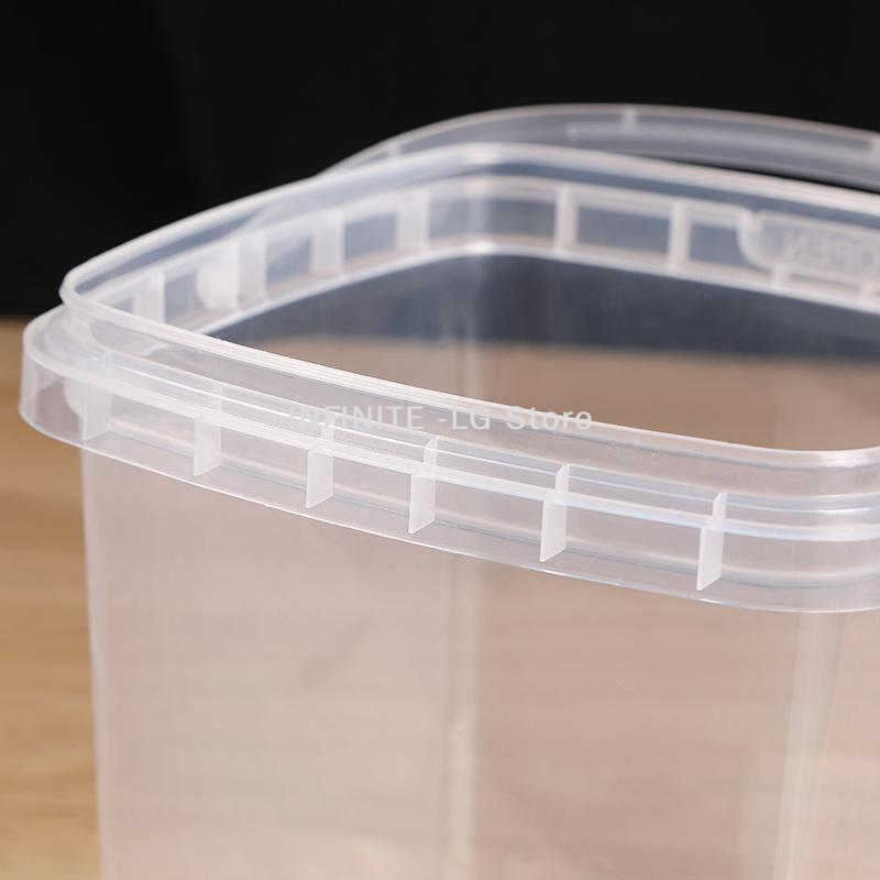 10pcs Plastic 500/1000 ML Buck - Food Storage Boxes With Lids 评论和价格