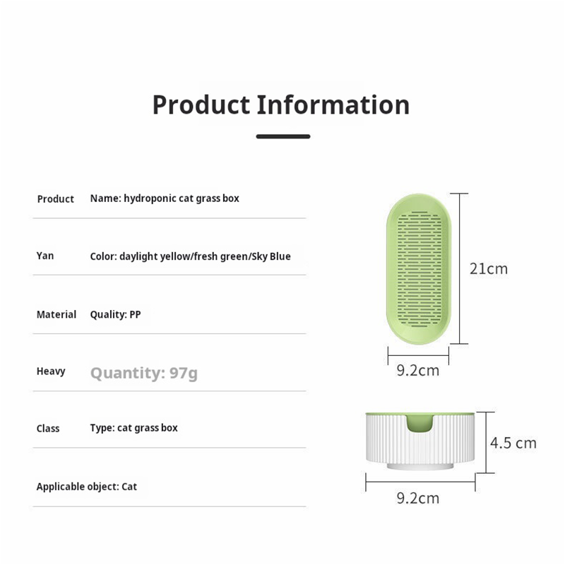 Easy Growth Hydroponic Cat Gra - Food Storage Plants 评论和价格