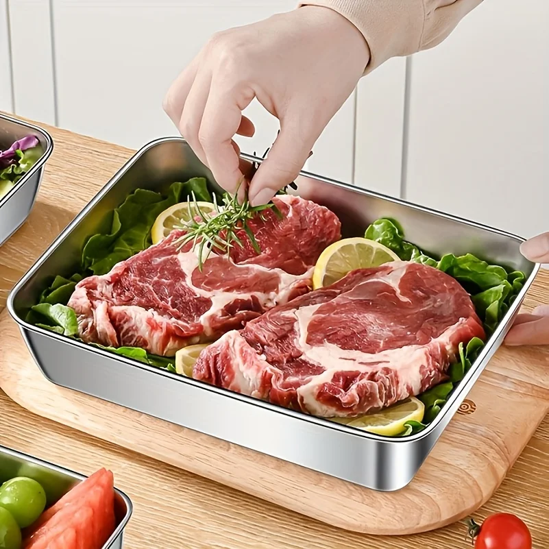 5pcs Stainless Steel Food Stor - Food Storage Home 评论和价格