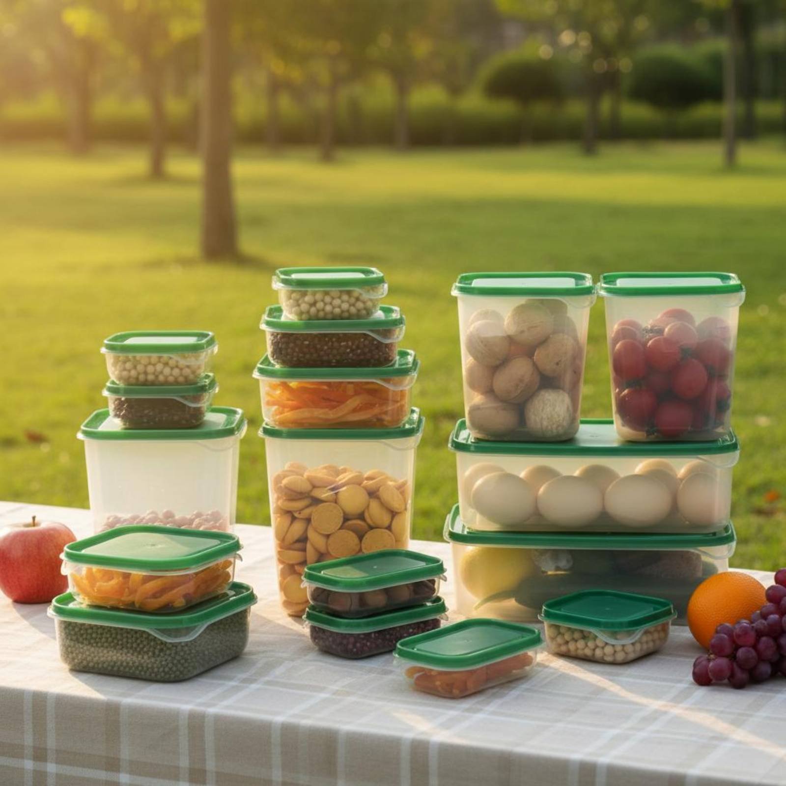 17 Pieces Fridge Storage Box S - Food Storage Box Set 评论和价格