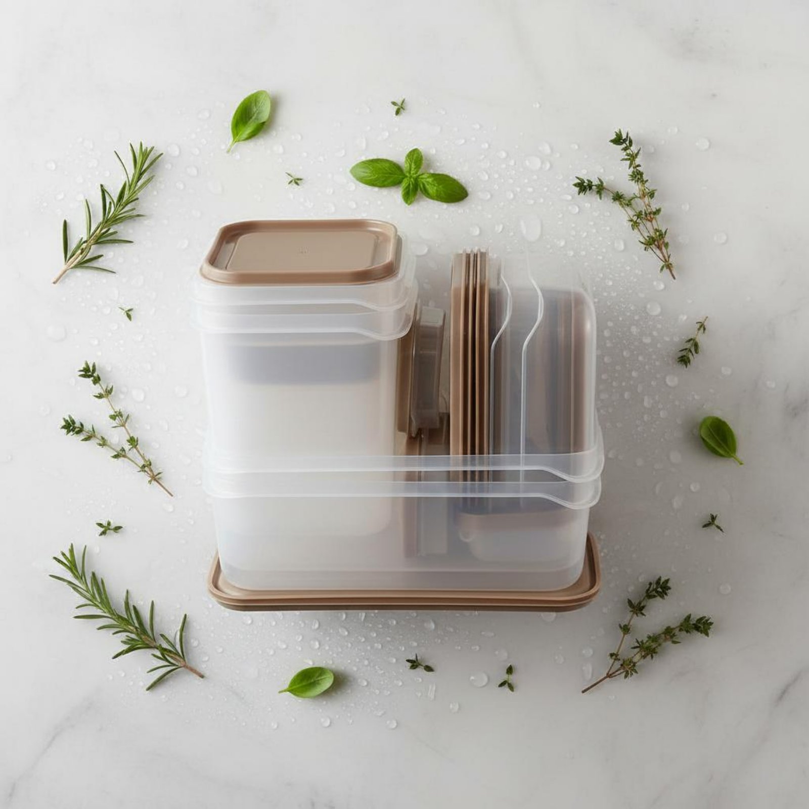 17 Pieces Fridge Storage Box S - Food Storage Box Set 评论和价格