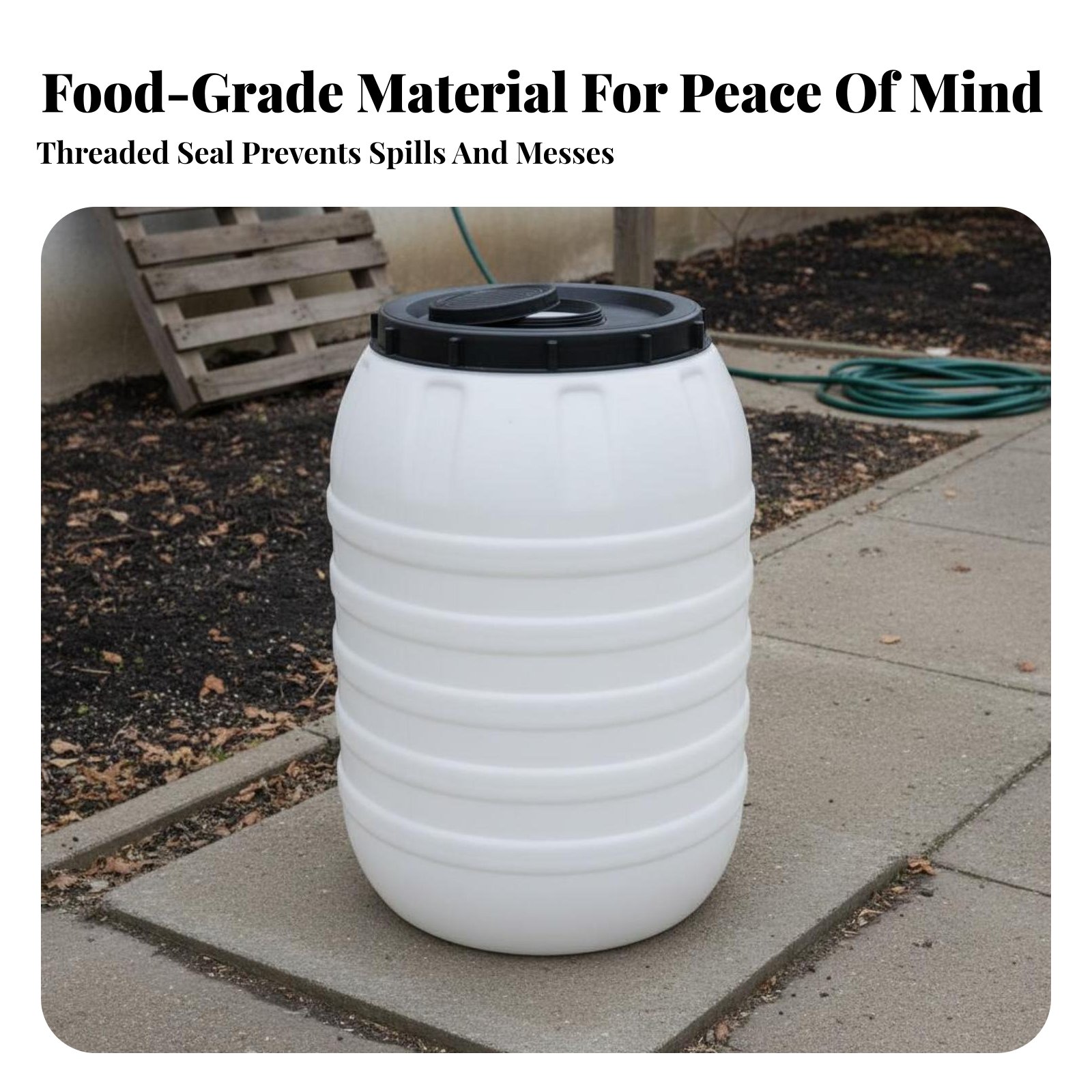 Food Grade Plastic Barrel Airt - Food Storage And 评论和价格