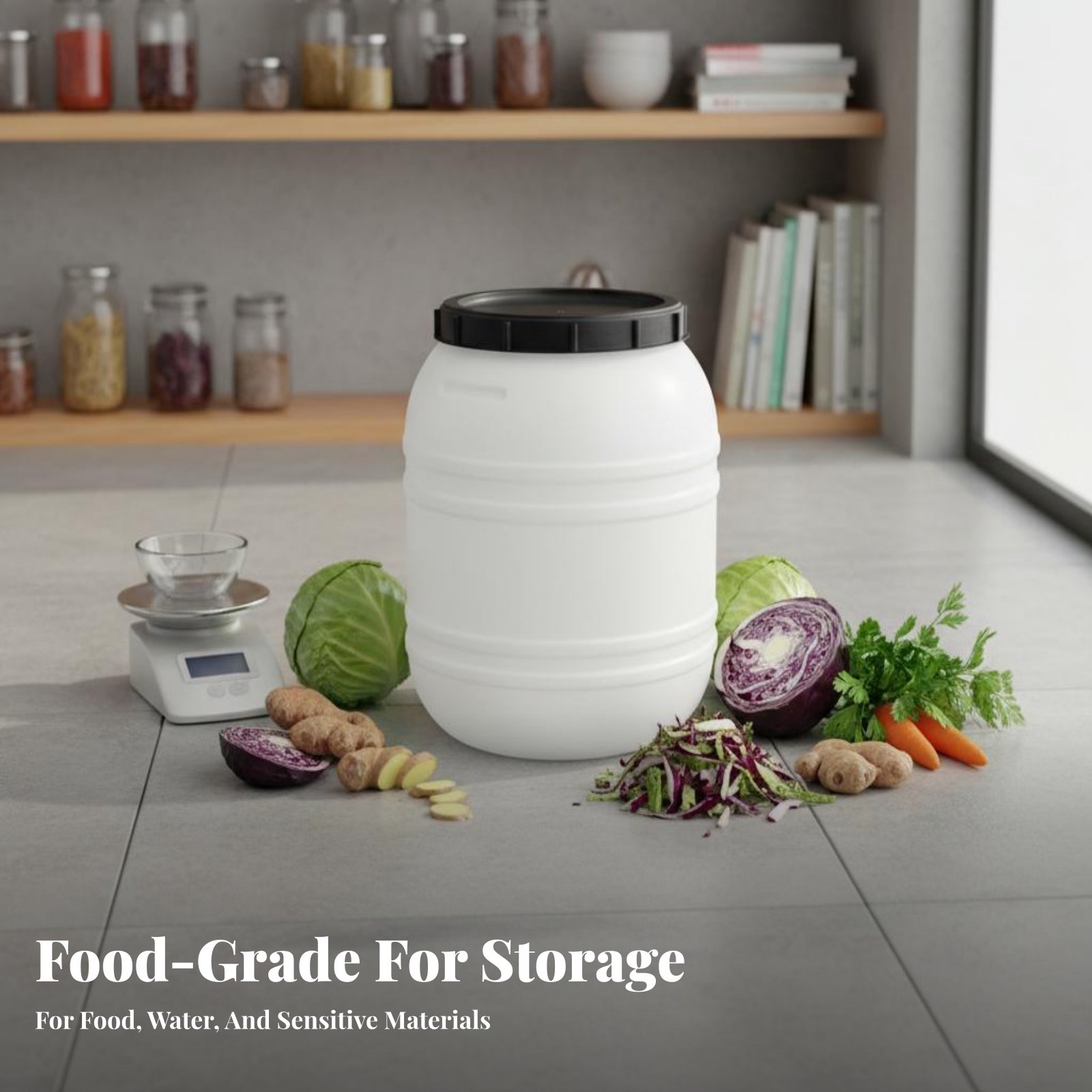 Food Grade Plastic Barrel Airt - Food Storage And 评论和价格