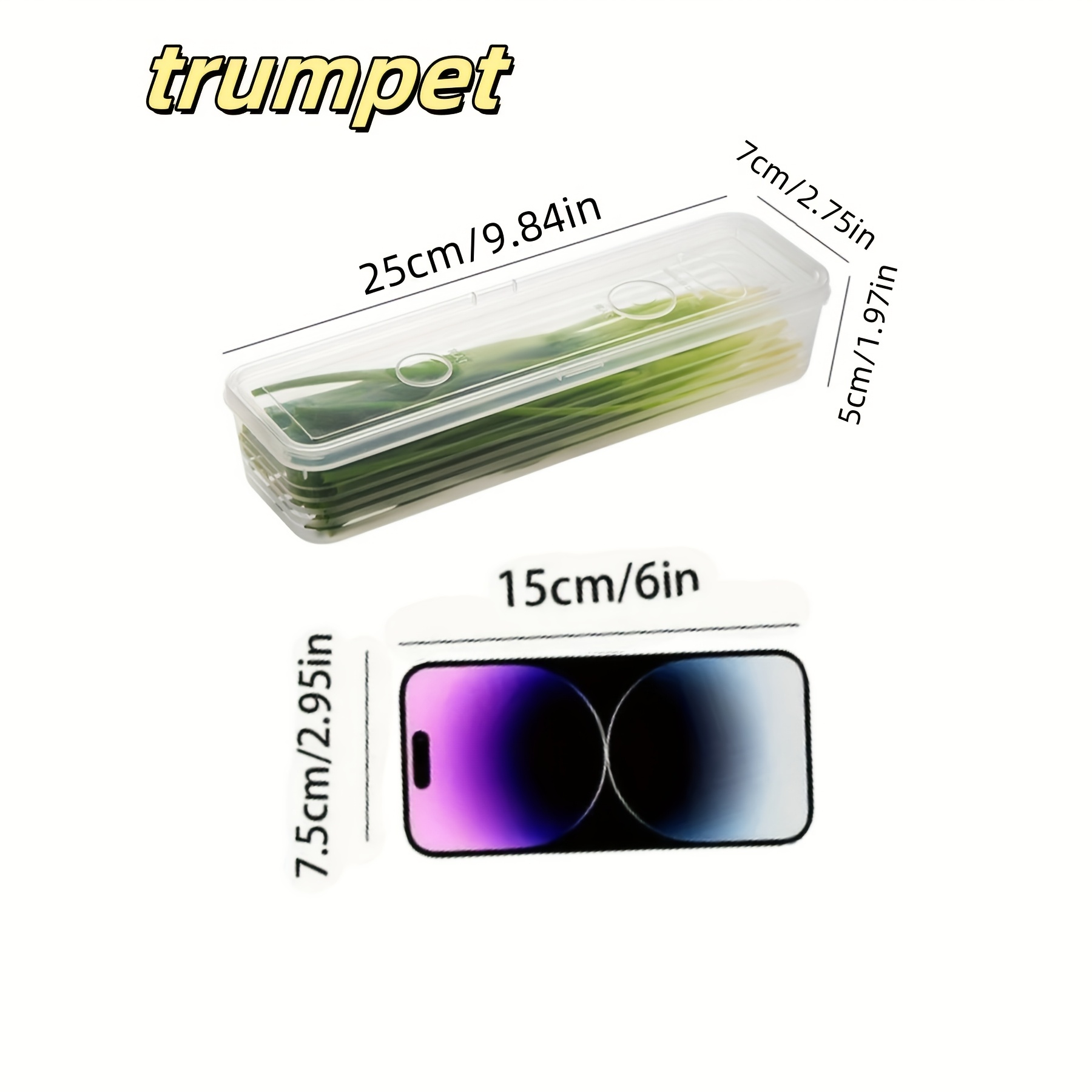 2/4/6pcs Food Vegetable Storag - Food Storage With Dividers 评论和价格