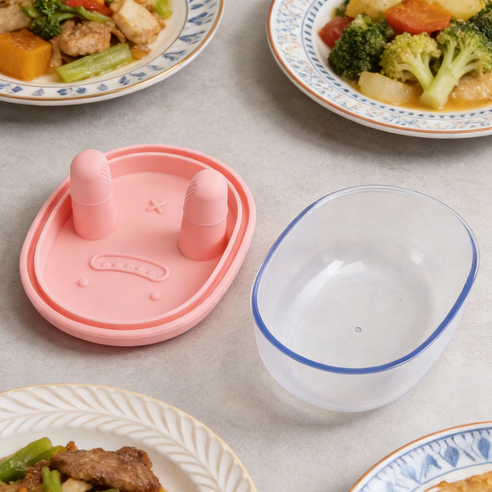 2 in 1 No Mess Snack Container - Food Storage Boxes With Lids 评论和价格
