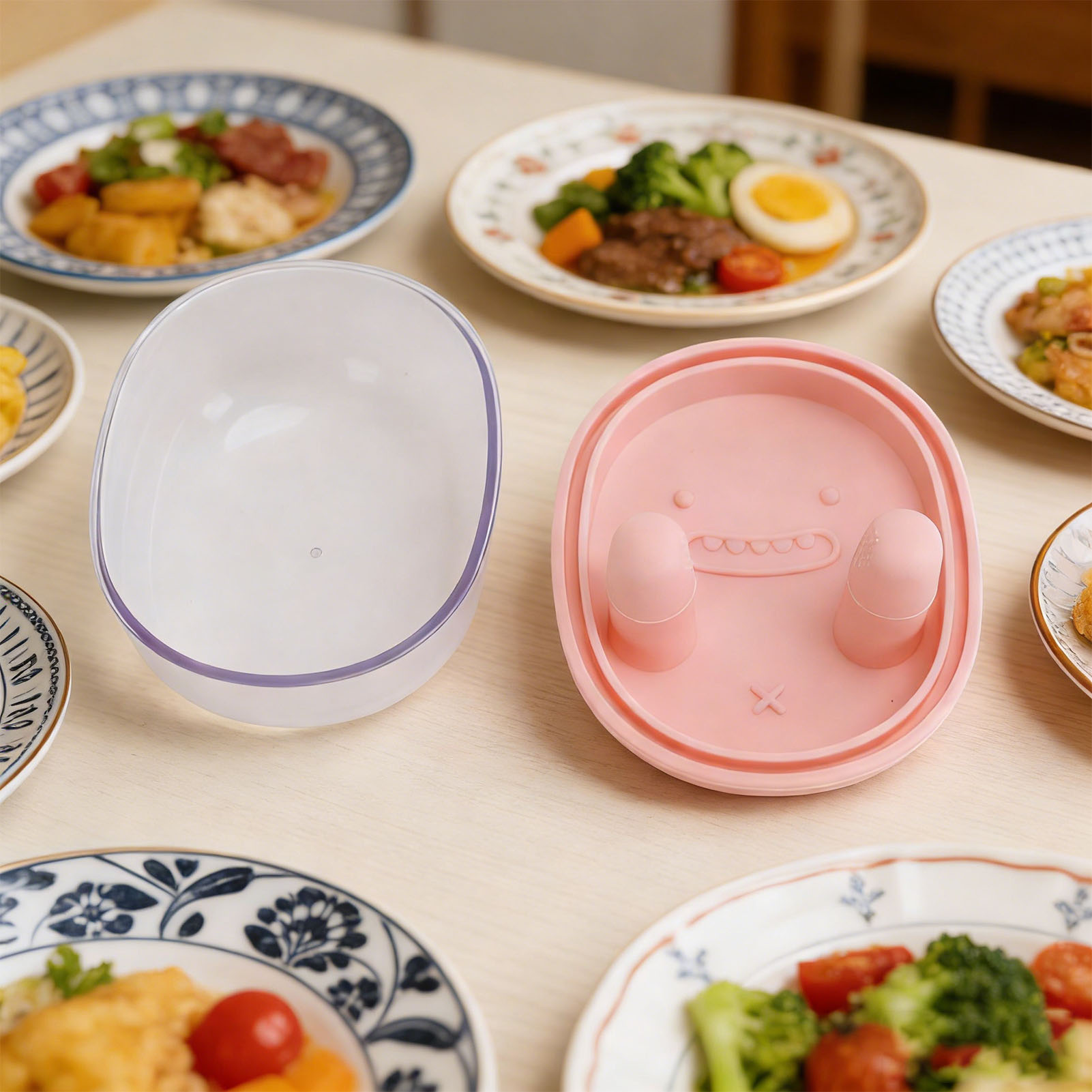 2 in 1 No Mess Snack Container - Food Storage Boxes With Lids 评论和价格