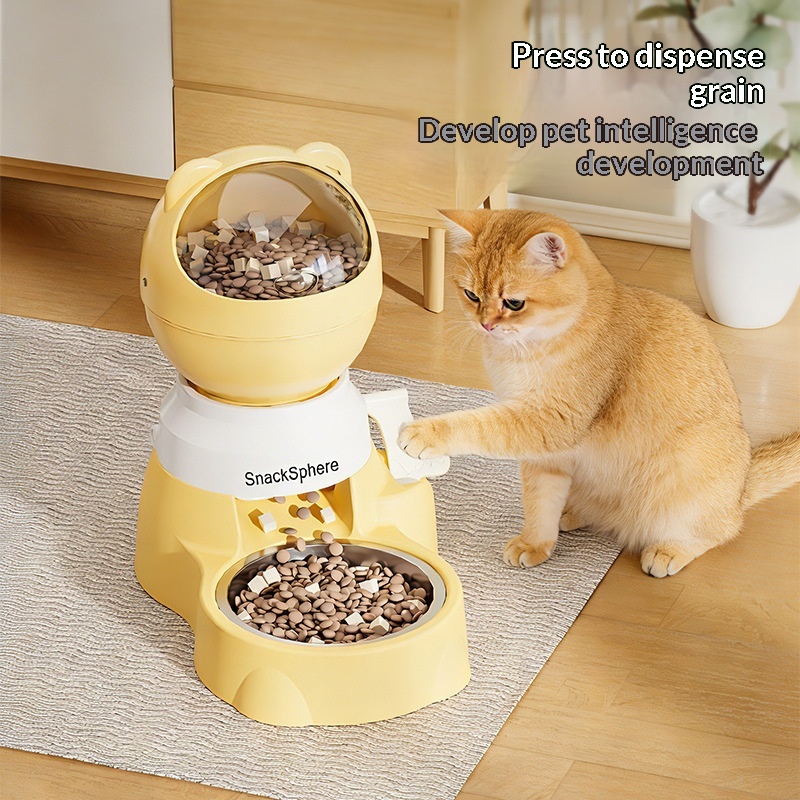 Push Down Automatic Pet Feeder - Storage Tips For Food 评论和价格