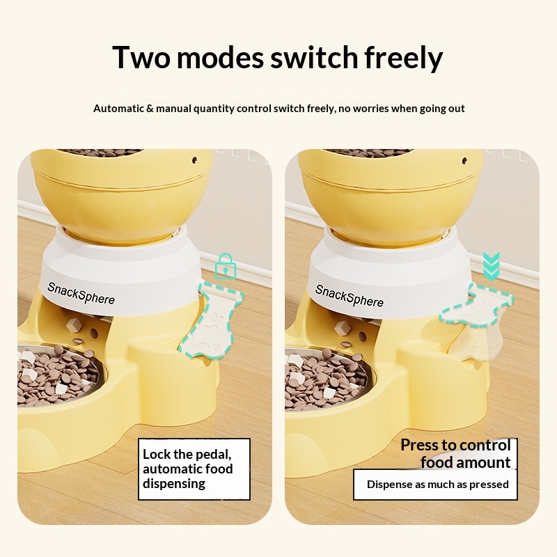 Push Down Automatic Pet Feeder - Storage Tips For Food 评论和价格