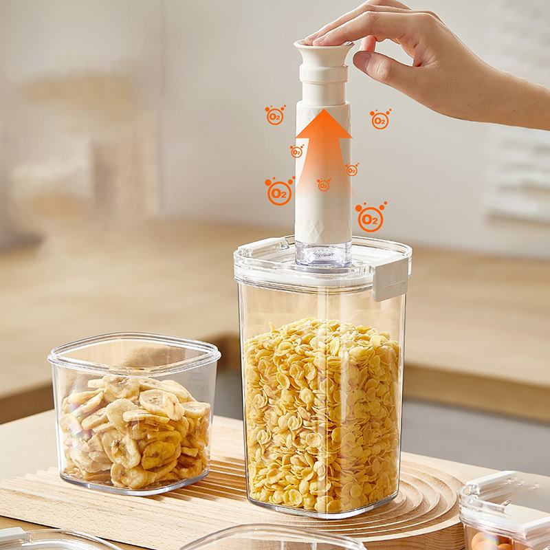 Vacuum Sealed Tank Coffee Bean - Airtight Cereal Jar 评论和价格