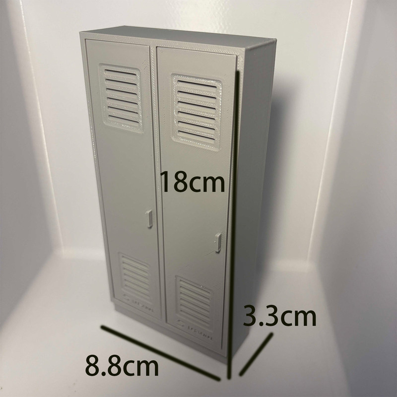 18cm Miniature Food Play Schoo - Food Storage Locker 评论和价格