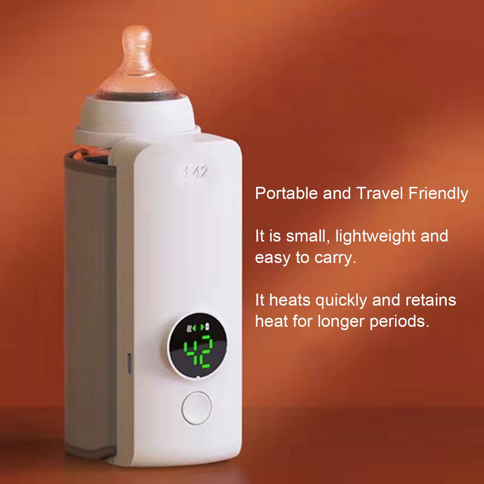 Portable Bottle Warmer Fast He - Food Storage And Temperature 评论和价格