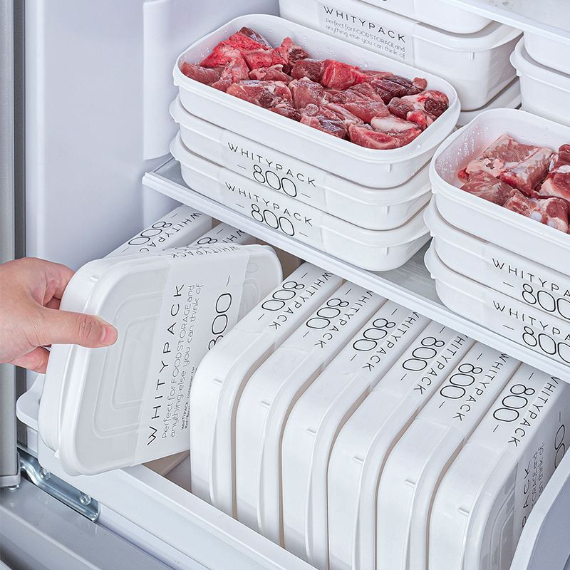 Japanese Meat Packaging Box Fo - Food Storage With Dividers 评论和价格