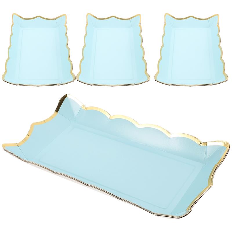 4pcs Disposable Serve Tray Foo - Food Storage Safety 评论和价格