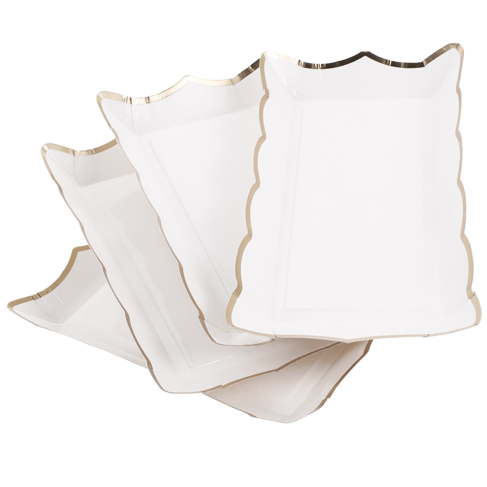 4pcs Disposable Serve Tray Foo - Food Storage Safety 评论和价格