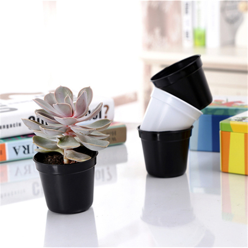 10/20pcs Round Plastic Flowerp - Food Storage Plants 评论和价格