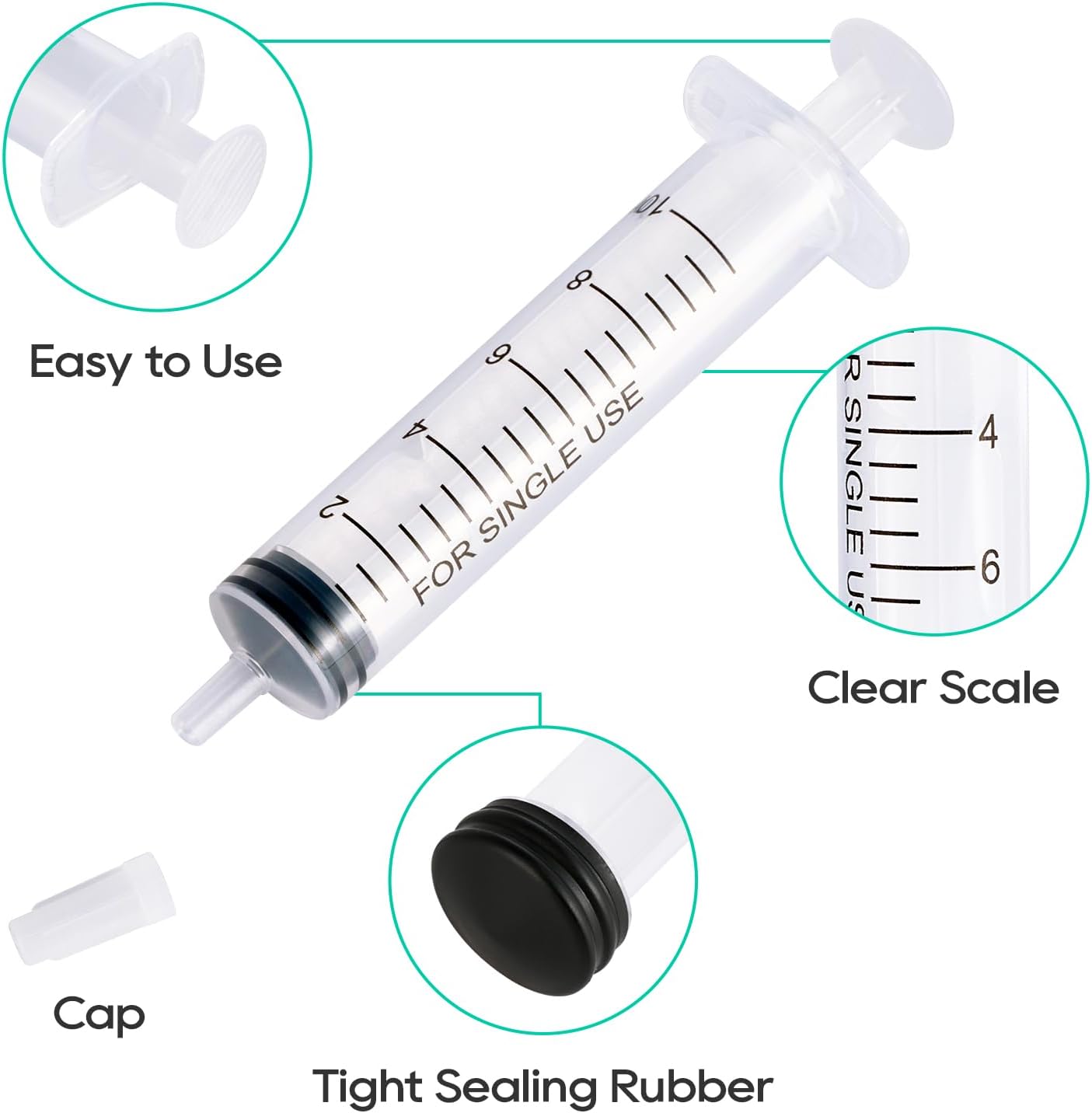 100 Pack 50/30/20ml Syringes P - Storage Tips For Food 评论和价格