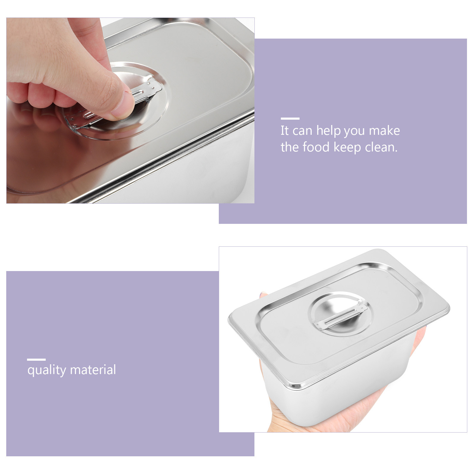 1Set Stainless Steel Fruit Bas - Food Storage Home 评论和价格