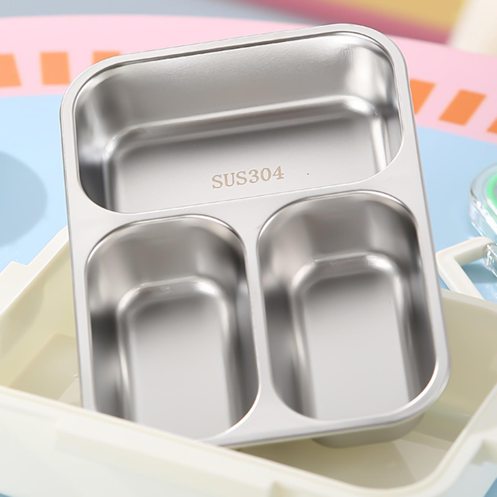 Stainless Steel Lunch Box Divi - Food Storage With Dividers 评论和价格