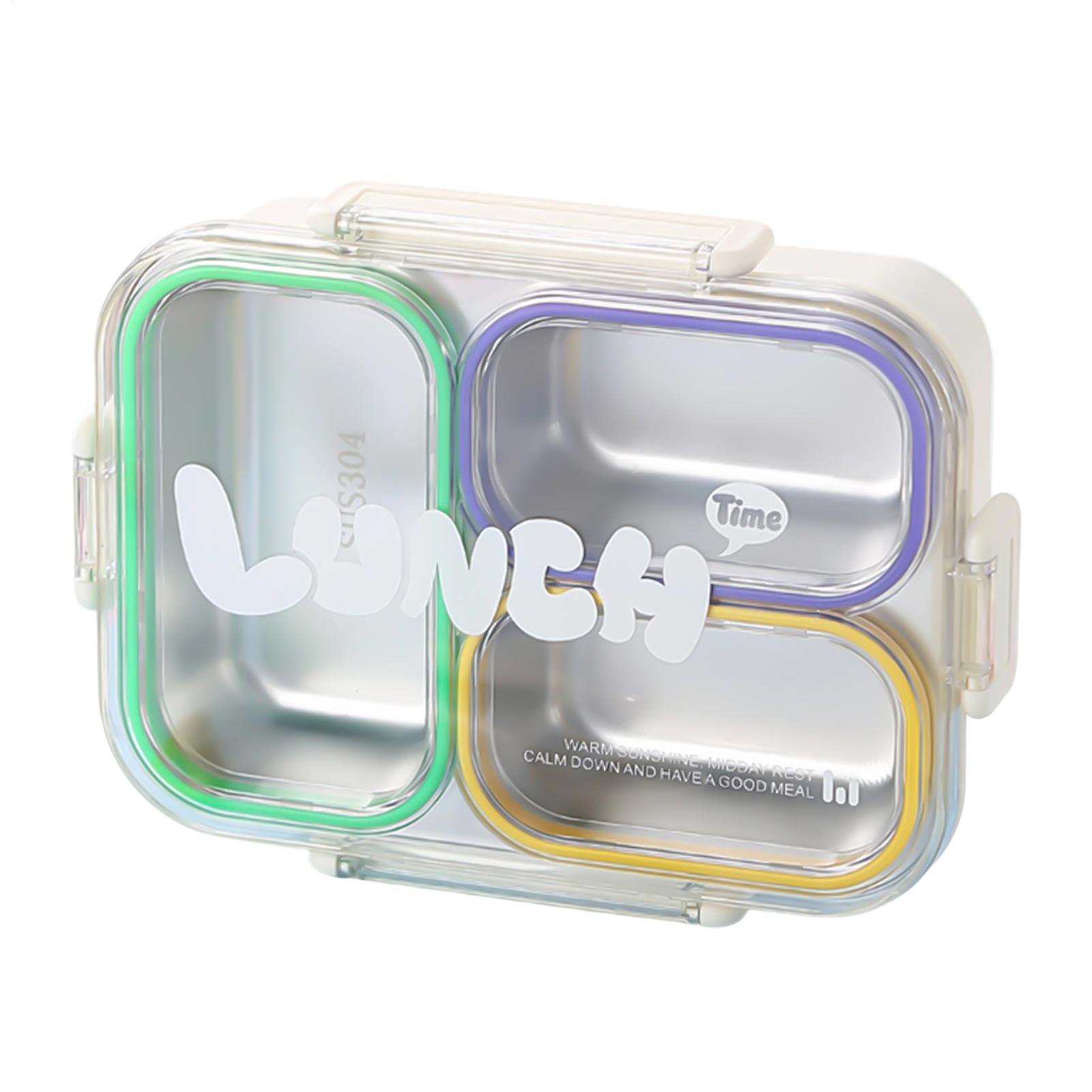 Stainless Steel Lunch Box Divi - Food Storage With Dividers 评论和价格