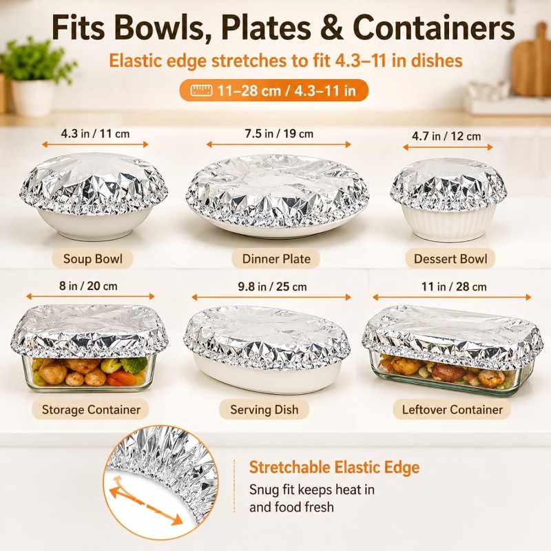 Aluminum Foil Insulation Cover - Food Storage Home 评论和价格