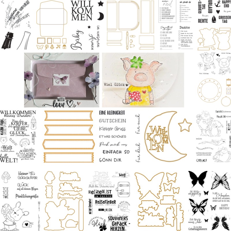 Baby Suitcase Stamps And Dies  - Food Storage Baby 评论和价格