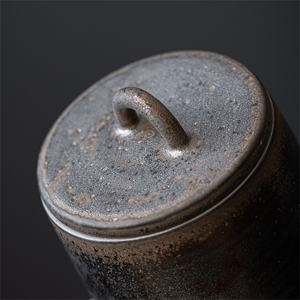 Ceramic Tea Caddy Sealed Jar S - Food Storage With Dividers 评论和价格