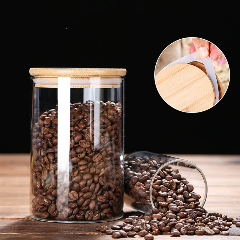 Glass Food Storage Jars with A - Airtight Cereal Jar 评论和价格