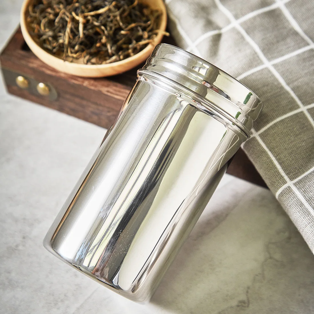 Stainless Steel Sealed Storage - Airtight Cereal Jar 评论和价格