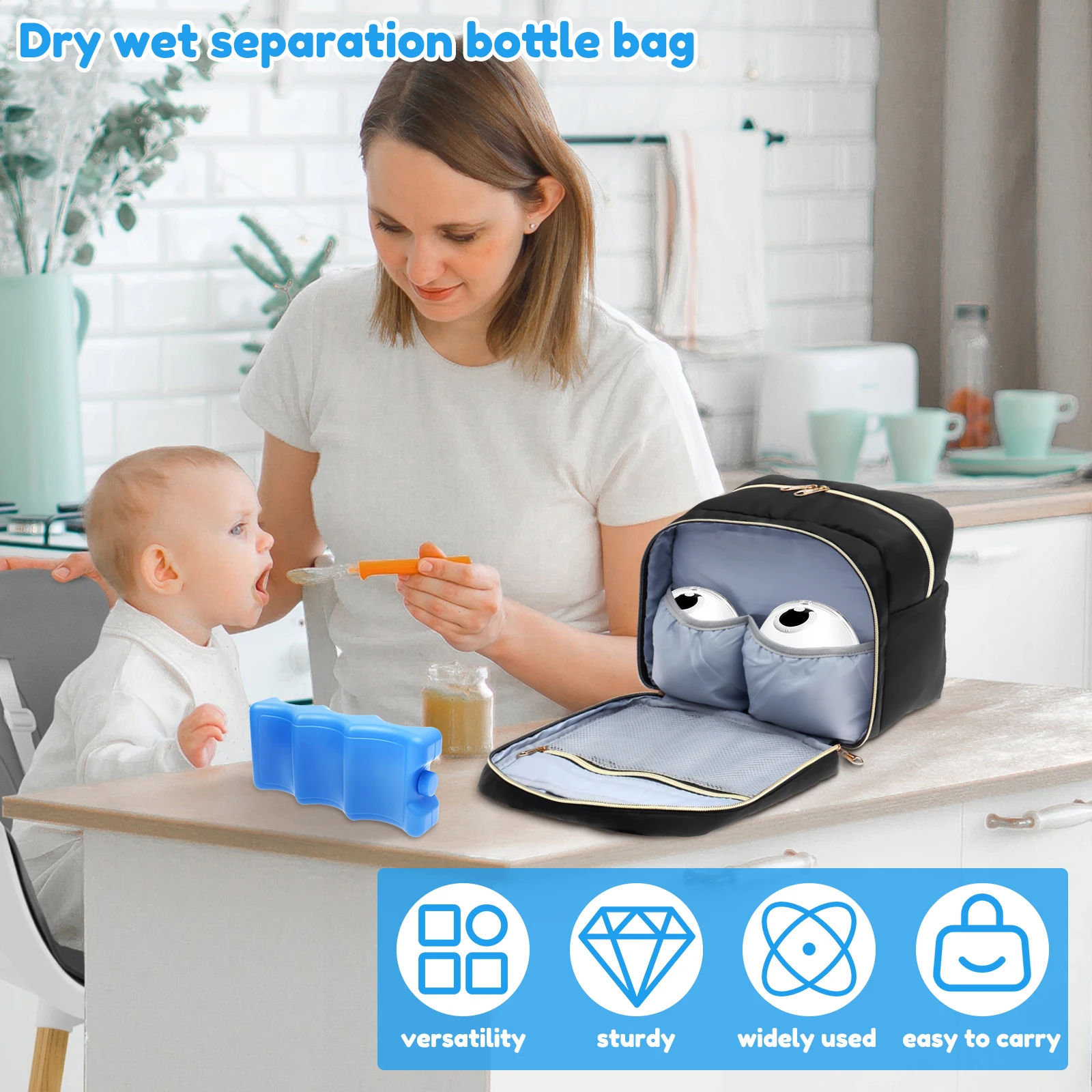 Breast Pump Storage Bag with I - Food Storage Baby 评论和价格