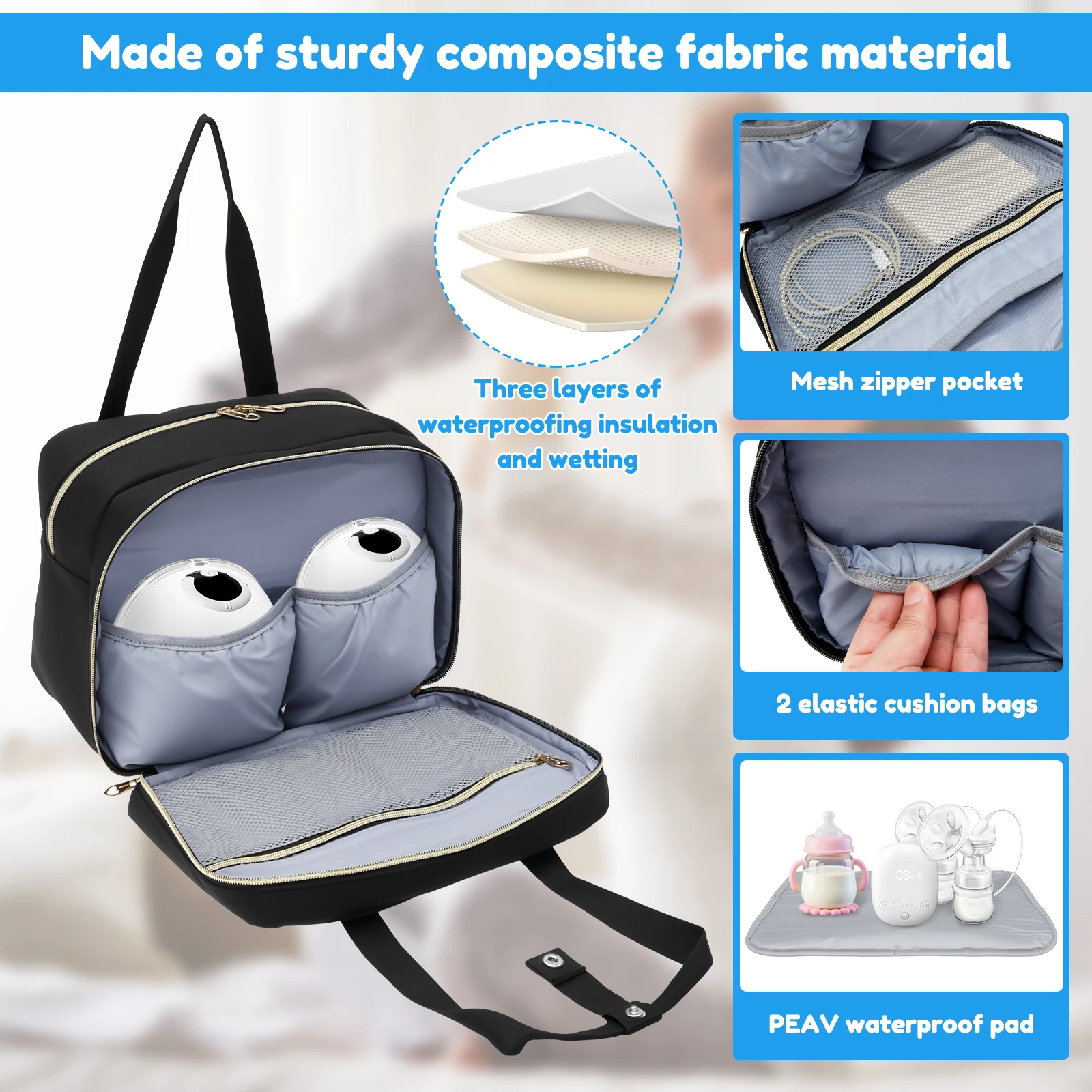 Breast Pump Storage Bag with I - Food Storage Baby 评论和价格