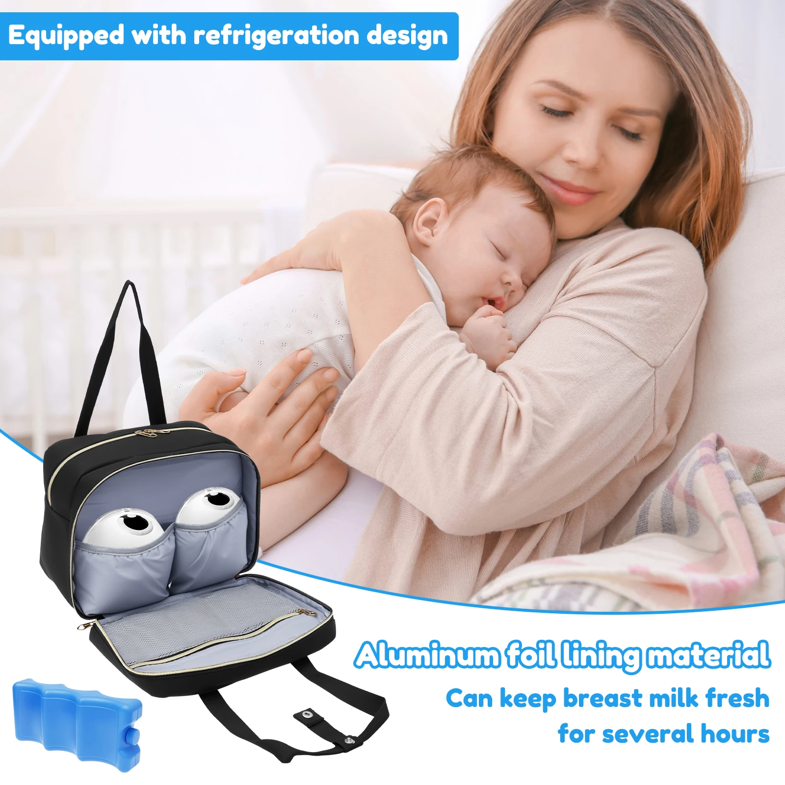 Breast Pump Storage Bag with I - Food Storage Baby 评论和价格