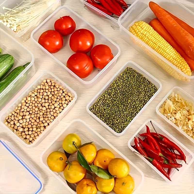 8Pcs Set Includes 4 Containers - Food Storage With Dividers 评论和价格