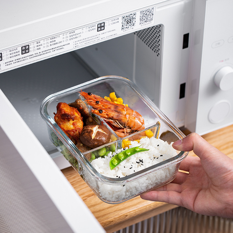 Glass Fresh-Keeping Box high B - Food Storage Box Set 评论和价格