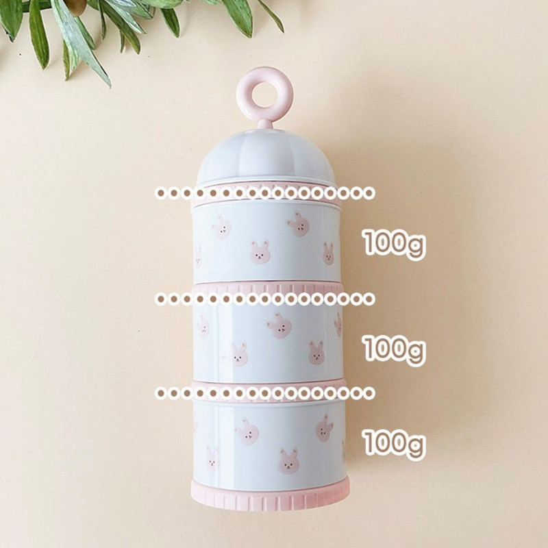 Cute Bear Milk Powder Box Baby - Food Storage Baby 评论和价格