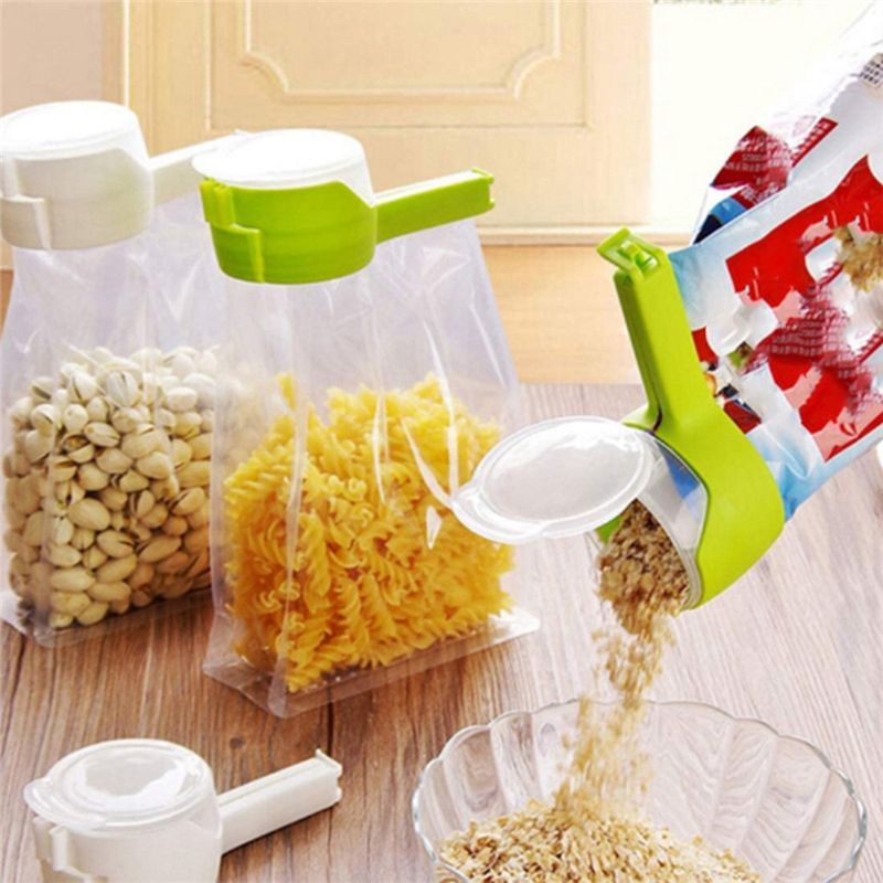 Kitchen Bag Clips With Pour Sp - Food Storage Recommendations 评论和价格