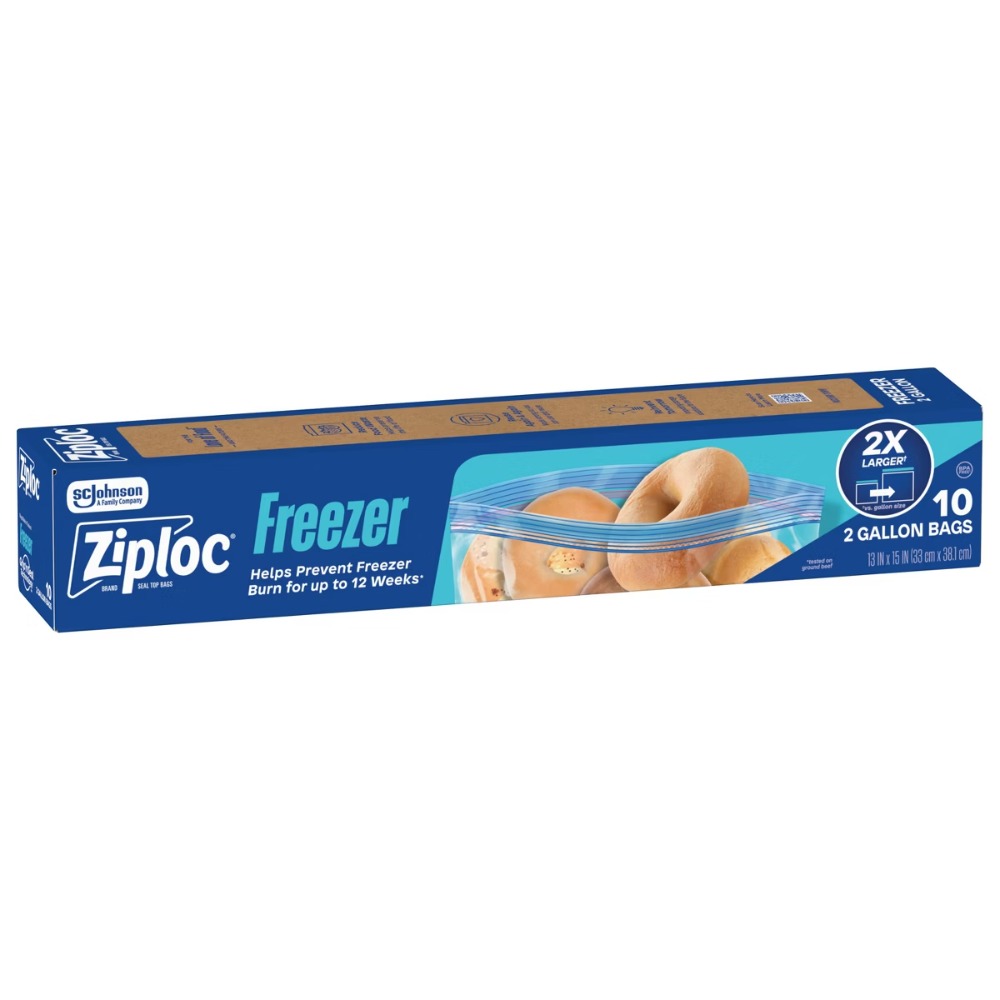 Two Gallon Freezer Bags for Fo - Food Storage Safety 评论和价格