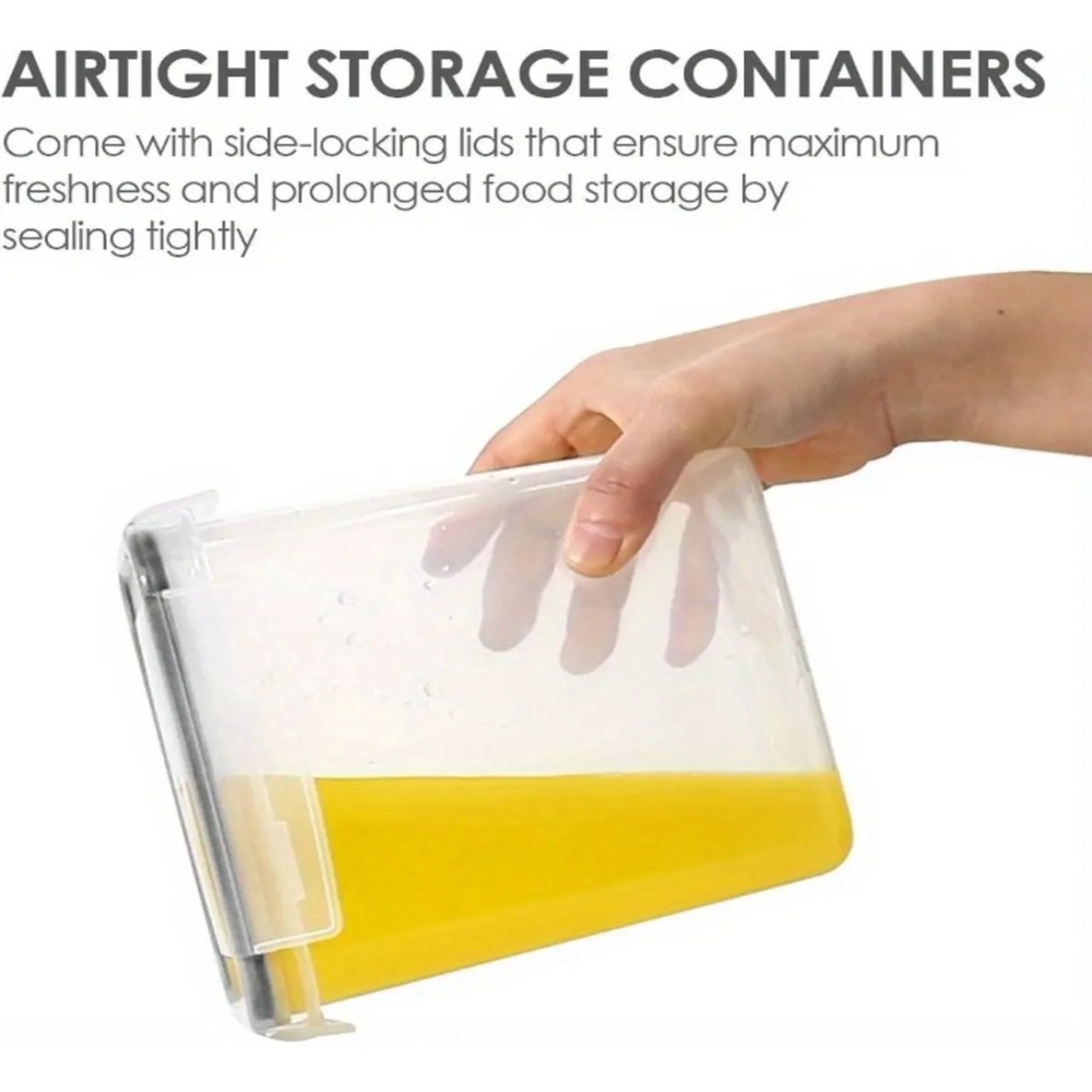 8PCS Airtight Food Storage Con - Food Storage Jar Labels 评论和价格