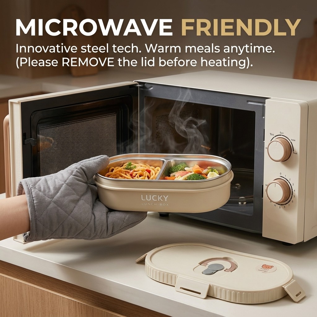 Microwavable 304 Stainless Ste - Food Storage Underground 评论和价格