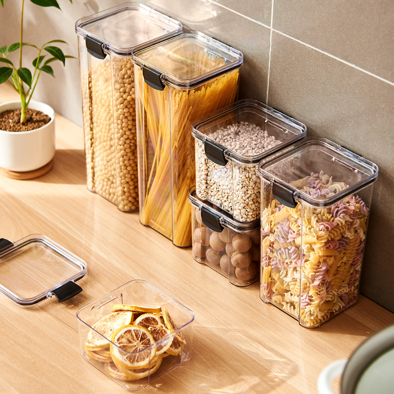 Sealed Jars Kitchen Grain Stor - Airtight Cereal Jar 评论和价格