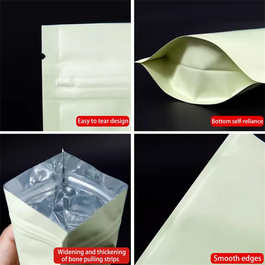 50/100PCS Matte Pale Yellow Zi - Food Storage And 评论和价格